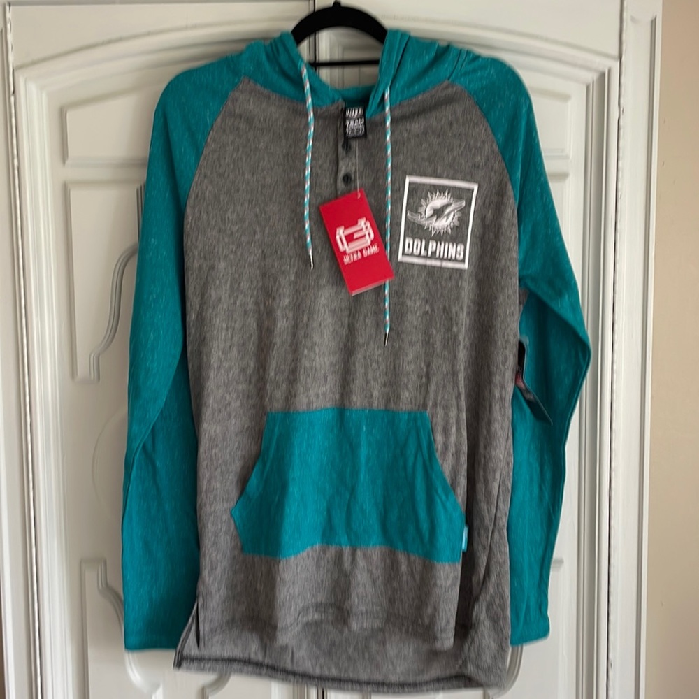 NWT super Soft Miami Dolphins Hoodie